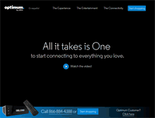 Tablet Screenshot of experiencetheone.com